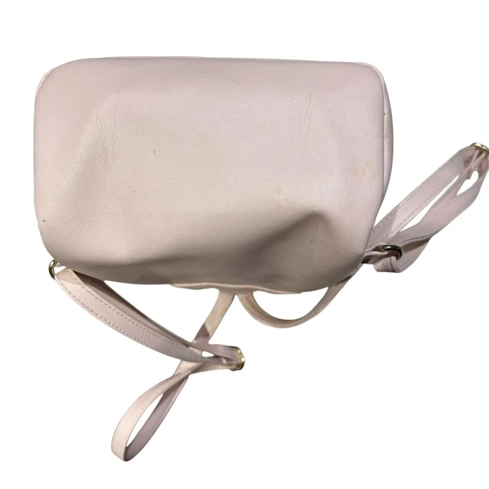 Pink Peekaboo Cat Mini Backpack Purse Faux Leather